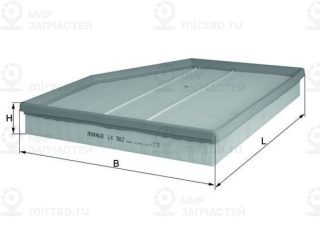 Фильтр воздушный MAHLE LX982