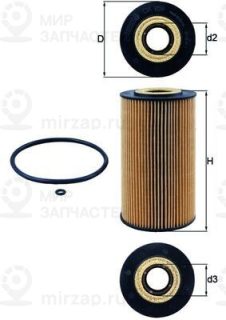 Запчасть MAHLE OX169D