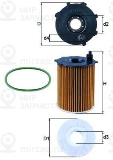 Запчасть MAHLE OX1712D1