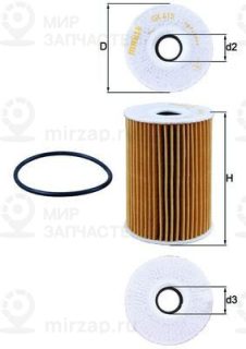 Запчасть MAHLE OX415D
