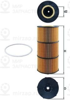 Запчасть MAHLE OX832D
