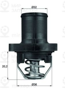 Термостат охлаждающей жидкости MAHLE TI4789