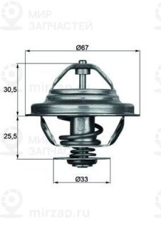 Запчасть MAHLE TX2780D