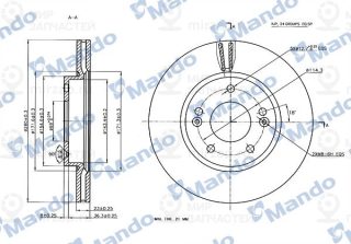Запчасть MANDO MBC030247