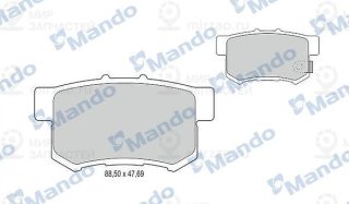 Комплект тормозных колодок (дисковый тормоз) MANDO MBF015128