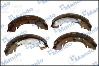 Комплект тормозных колодок MANDO MLH10