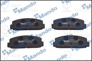 Комплект тормозных колодок (дисковый тормоз) MANDO MPA15