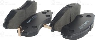Колодки тормозные передние MANDO MPD15