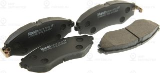 Колодки Тормозные Передние Mpd19 MANDO MPD19