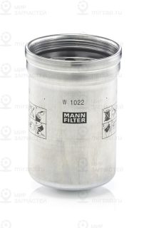 Фильтр масляный MANN-FILTER W1022