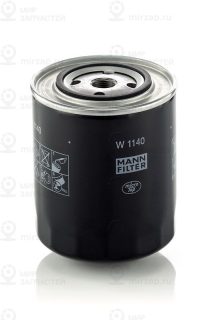Фильтр масляный MANN-FILTER W1140