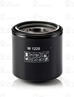 Фильтр масляный MANN-FILTER W1228