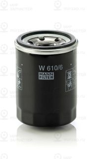 Фильтр масляный MANN-FILTER W6106