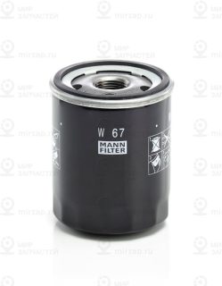Фильтр масляный MANN-FILTER W67