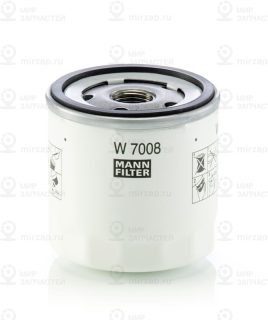 Фильтр масляный MANN-FILTER W7008