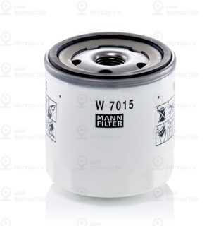 Фильтр масляный MANN-FILTER W7015