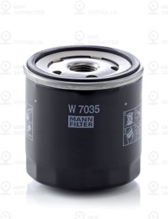Фильтр масляный MANN-FILTER W7035
