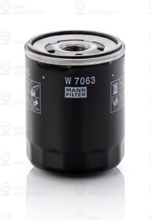 Фильтр масляный MANN-FILTER W7063