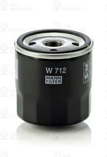 Фильтр масляный MANN-FILTER W712