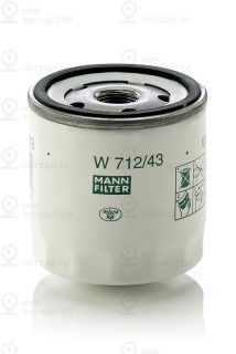 Фильтр масляный MANN-FILTER W71243
