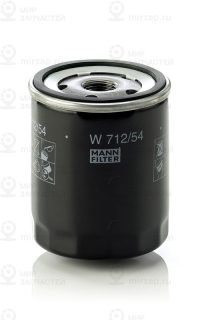 Фильтр масляный MANN-FILTER W71254