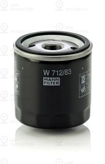 Фильтр масляный MANN-FILTER W71283