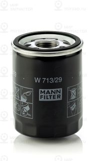 Фильтр масляный MANN-FILTER W71329