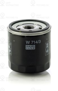 Фильтр масляный MANN-FILTER W7143
