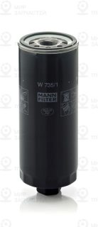 Фильтр масляный MANN-FILTER W7351