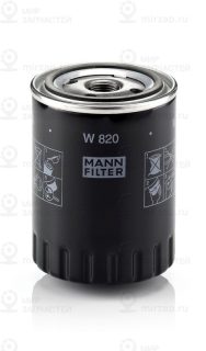 Фильтр масляный MANN-FILTER W820