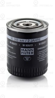 Фильтр масляный MANN-FILTER W93021