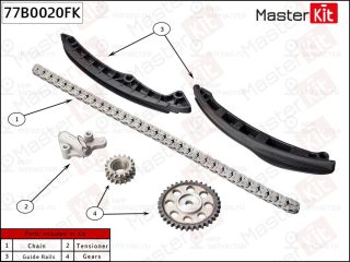 Запчасть MASTERKIT 77B0020FK