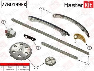 Запчасть MASTERKIT 77B0199FK