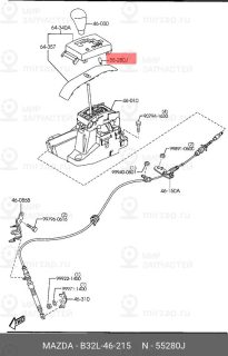 Запчасть MAZDA B32L46215