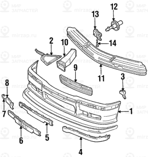 Запчасть BMW 51112233839