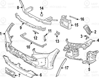 Запчасть BMW 51118085666