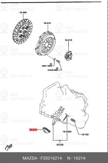 Запчасть MAZDA F20216214