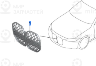 Запчасть BMW 51138079071