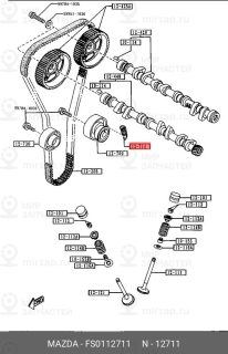 Запчасть MAZDA FS0112711