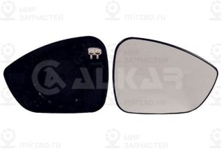 Зеркальное стекло наружного зеркала ALKAR 6432867
