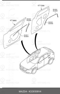 Запчасть MAZDA K328508V4