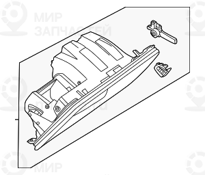 Запчасть BMW 51167941045
