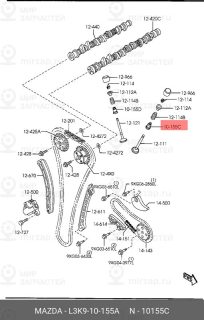 Запчасть MAZDA L3K910155A