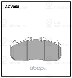 Запчасть ALLIED NIPPON ACV058KHD