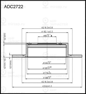 Запчасть ALLIED NIPPON ADC2722