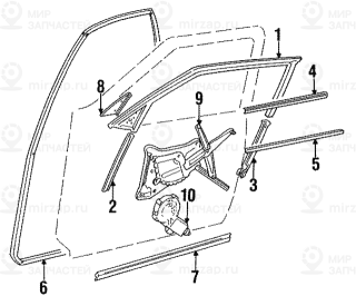 Запчасть BMW 51321908975