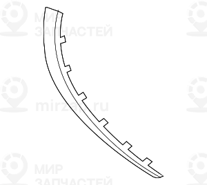 Накладка ручки Л PEARL BMW 51417260083