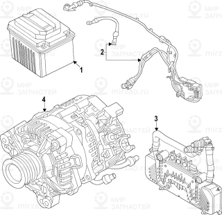 Запчасть BMW 61425B3C944