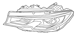 Запчасть BMW 63115A243A4