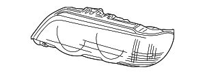 Запчасть BMW 63117166817